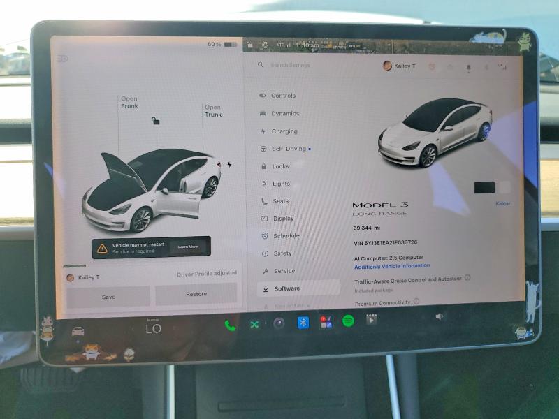 Aukcja sprzedaży 2018 Tesla Model 3, vin: 5YJ3E1EA2JF038726, numer aukcji: 66041756