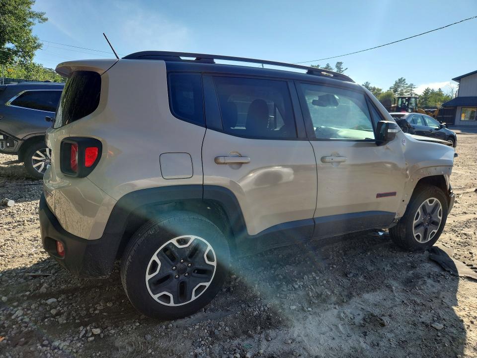 2016 Jeep Renegade მანქანა იყიდება აუქციონზე, vin: ZACCJBCTXGPD93344, აუქციონის ნომერი: 65178596