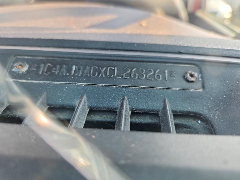 66560136 :رقم المزاد ، 1C4AJWAGXCL263261 vin ، 2012 Jeep Wrangler مزاد بيع
