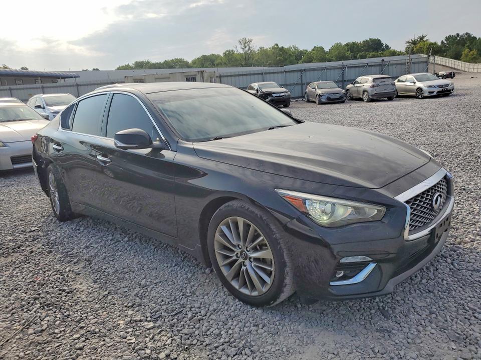 2022 Infiniti Q50 მანქანა იყიდება აუქციონზე, vin: JN1EV7BR7NM341149, აუქციონის ნომერი: 64188396
