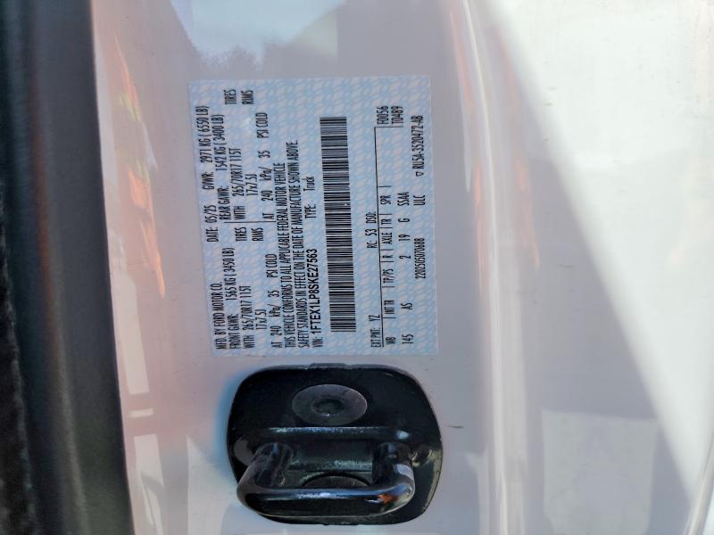 Aukcja sprzedaży 2025 Ford F150, vin: 1FTEX1LP8SKE27563, numer aukcji: 64240986