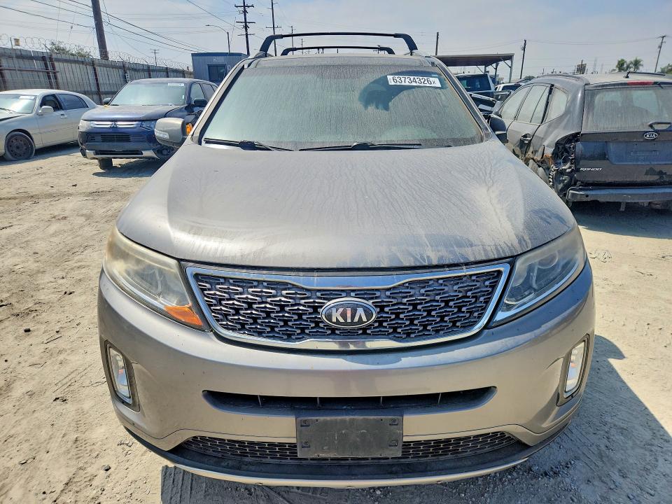 2014 Kia Sorento მანქანა იყიდება აუქციონზე, vin: 5XYKW4A71EG484191, აუქციონის ნომერი: 63734326