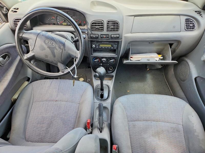 61589286 :رقم المزاد ، KNADC123626179843 vin ، 2002 Kia Rio مزاد بيع