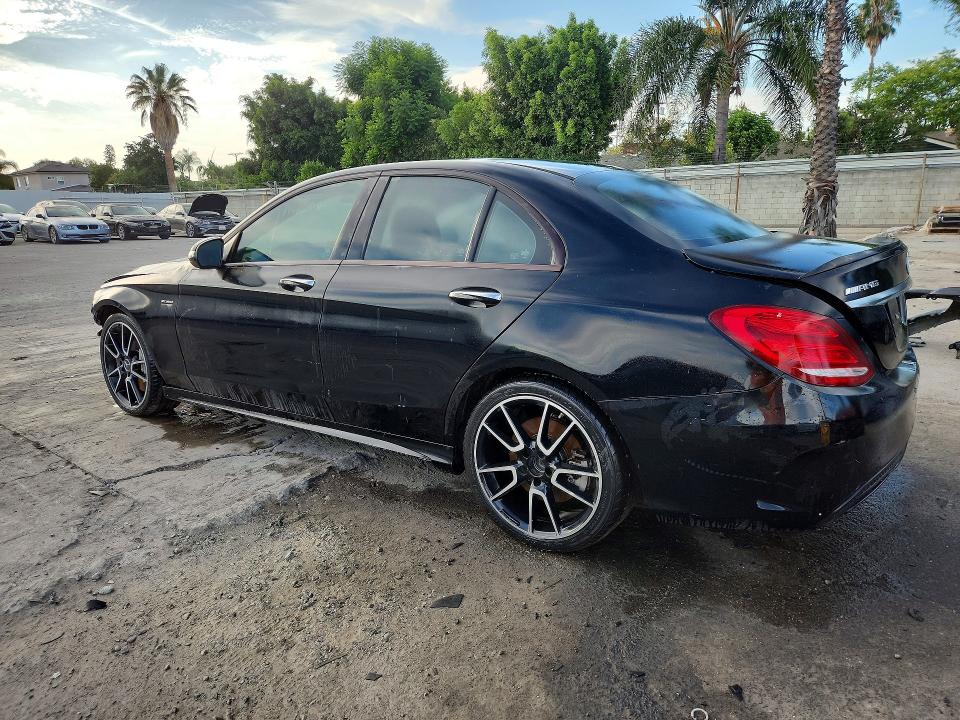 2017 Mercedes-benz C მანქანა იყიდება აუქციონზე, vin: 55SWF6EB3HU195819, აუქციონის ნომერი: 62813916