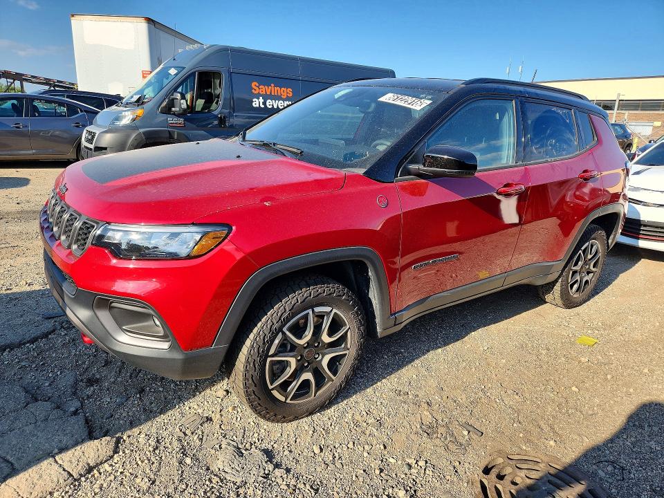 66122916 :رقم المزاد ، 3C4NJDDN8ST581382 vin ، 2025 Jeep Compass مزاد بيع