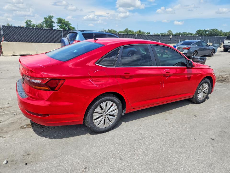 2019 Volkswagen Jetta მანქანა იყიდება აუქციონზე, vin: 3VWC57BU0KM182691, აუქციონის ნომერი: 66427906