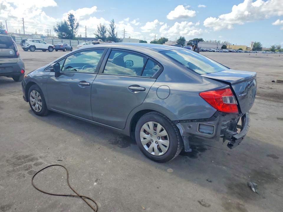 64061656 :رقم المزاد ، 19XFB2F51CE055586 vin ، 2012 Honda Civic مزاد بيع