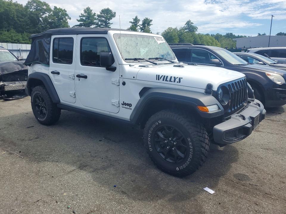 Продажа на аукционе авто 2021 Jeep Wrangler Unlimited, vin: 1C4HJXDG3MW511723, номер лота: 56957036