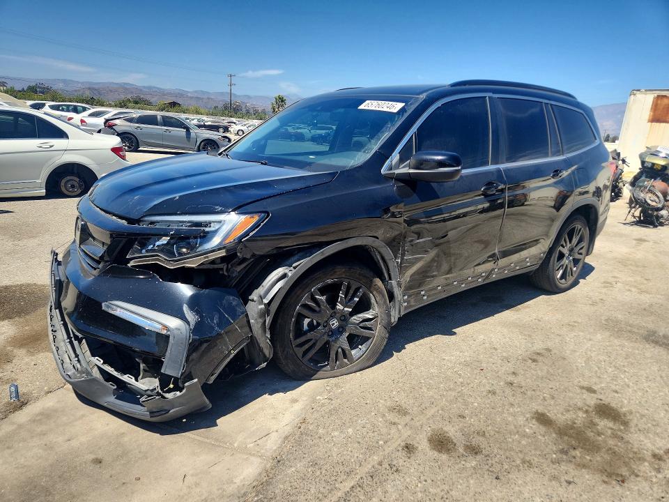 65760246 :رقم المزاد ، 5FNYF5H20MB047217 vin ، 2021 Honda Pilot مزاد بيع