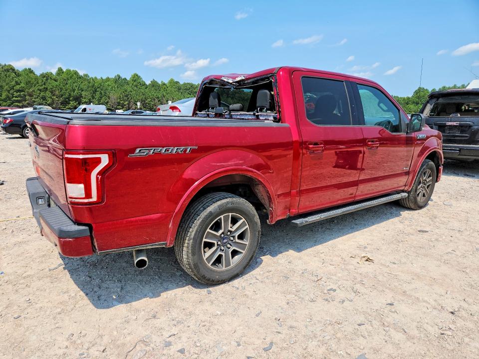 64741846 :رقم المزاد ، 1FTEW1CG4GFA51656 vin ، 2016 Ford F150 مزاد بيع