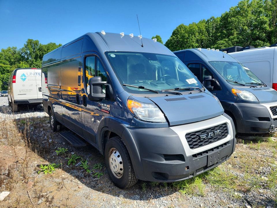 Продаж на аукціоні авто 2021 Ram Promaster 3500, vin: 3C6MRVJG9ME550169, номер лоту: 61498226