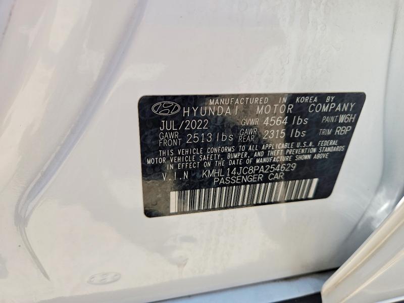 65668926 :رقم المزاد ، KMHL14JC8PA254629 vin ، 2023 Hyundai Sonata مزاد بيع
