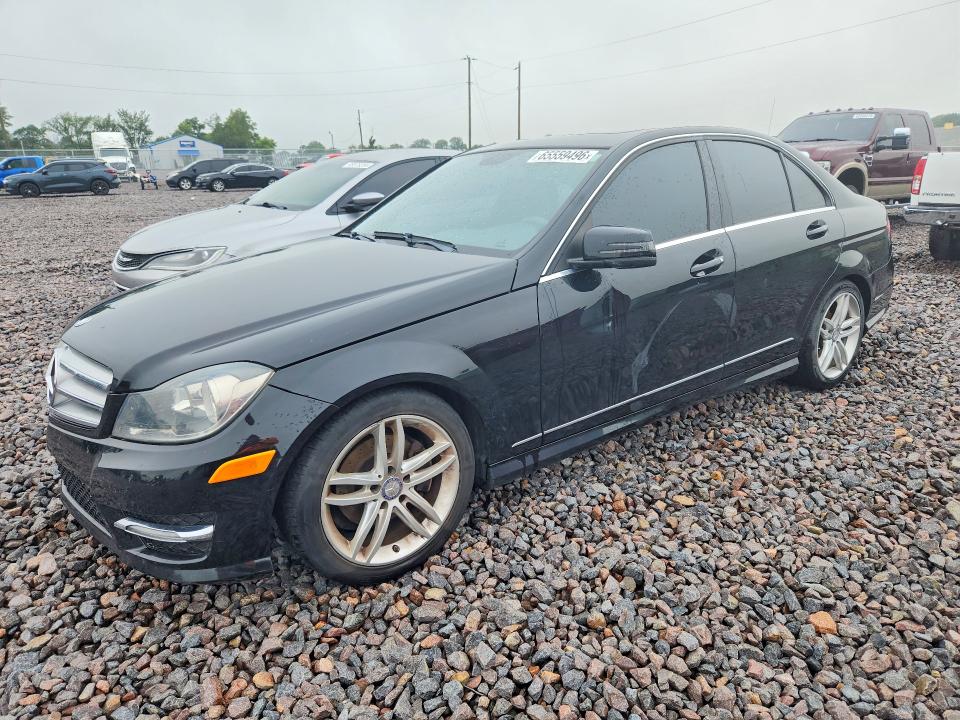 65559496 :رقم المزاد ، WDDGF8BB5CA683327 vin ، 2012 Mercedes-benz C مزاد بيع