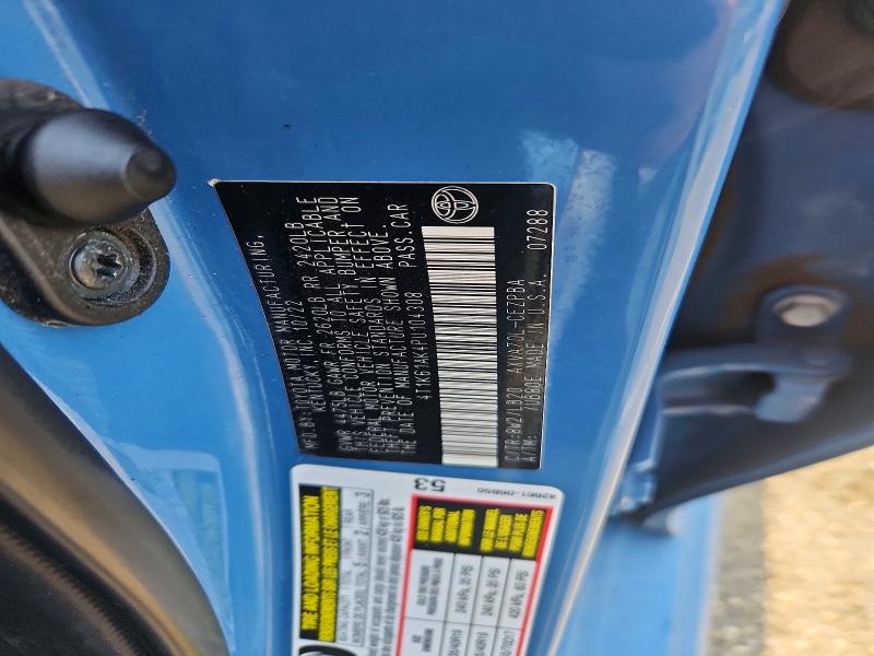 Aukcja sprzedaży 2023 Toyota Camry, vin: 4T1K61AK4PU104308, numer aukcji: 64331026