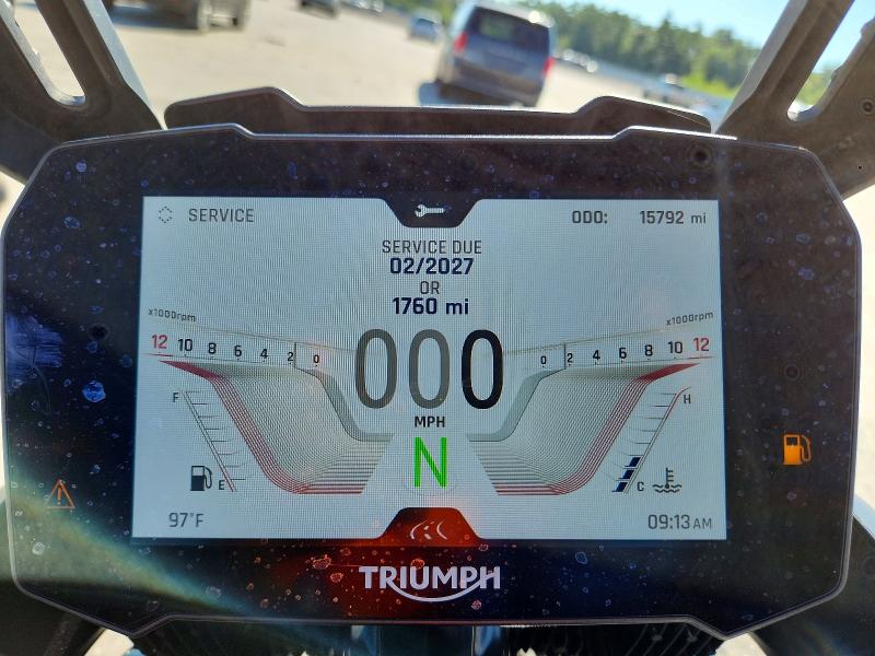 63894336 :رقم المزاد ، SMTE62DF8LTAB0163 vin ، 2020 Triumph Motorcycle Tiger مزاد بيع