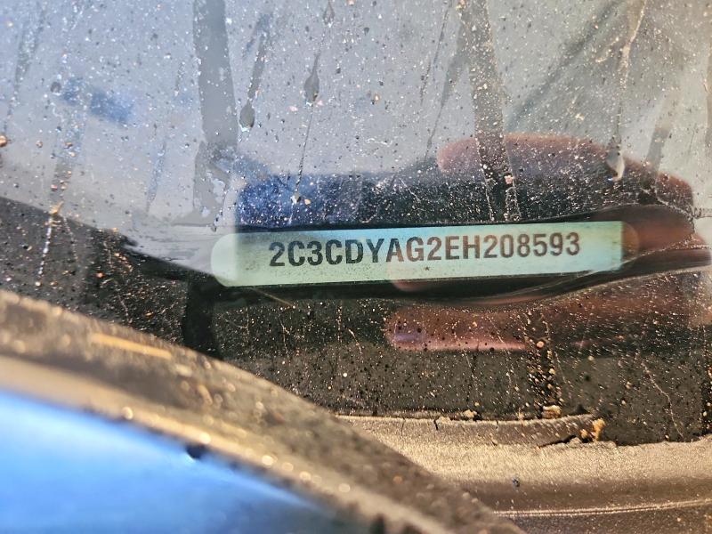 Auction sale of the 2014 Dodge Challenger, vin: 2C3CDYAG2EH208593, lot number: 64089306