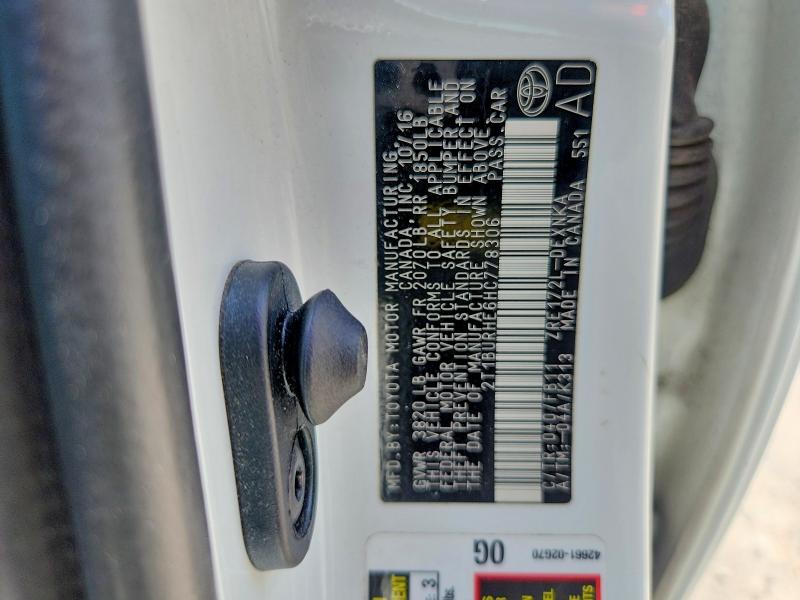 64970766 :رقم المزاد ، 2T1BURHE6HC778306 vin ، 2017 Toyota Corolla مزاد بيع