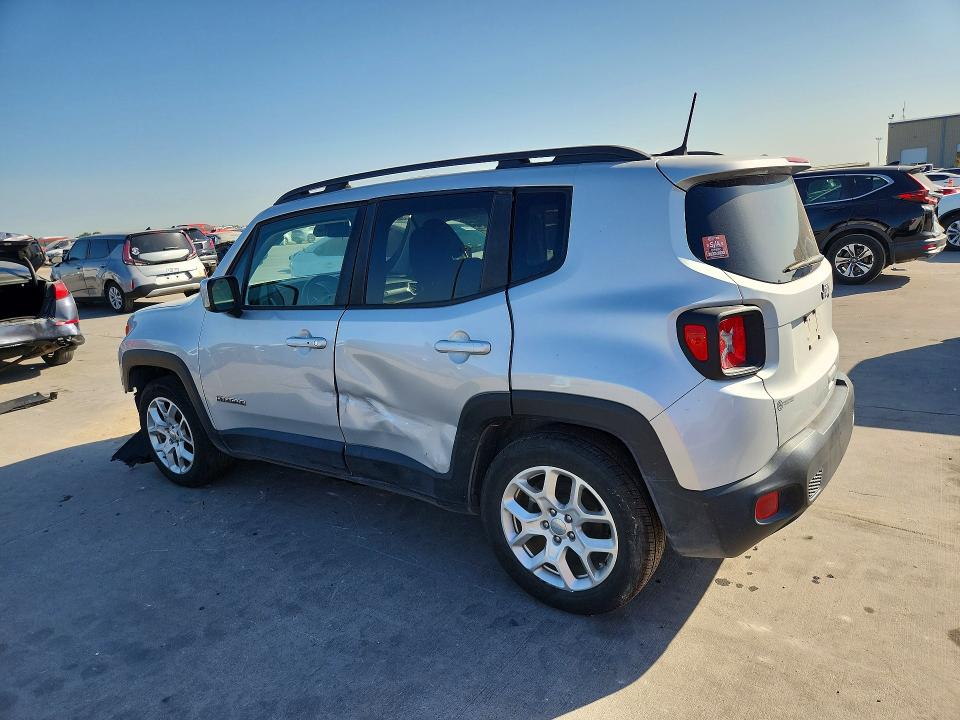 2018 Jeep Renegade მანქანა იყიდება აუქციონზე, vin: ZACCJABB7JPJ56592, აუქციონის ნომერი: 65388726
