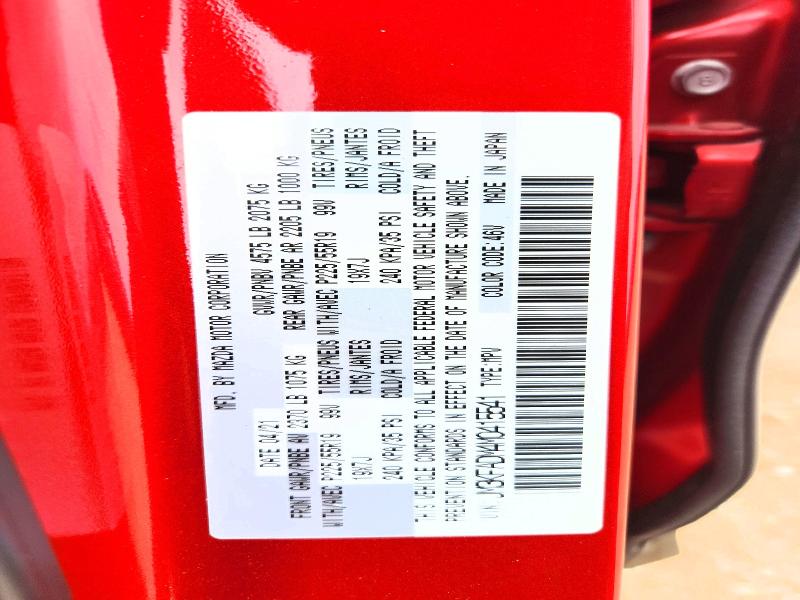 66194326 :رقم المزاد ، JM3KFADM4M0415541 vin ، 2021 Mazda Cx-5 مزاد بيع