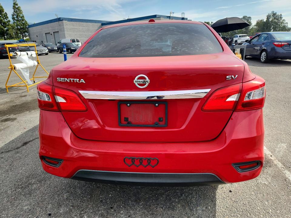 66936626 :رقم المزاد ، 3N1AB7AP5KL604249 vin ، 2019 Nissan Sentra مزاد بيع