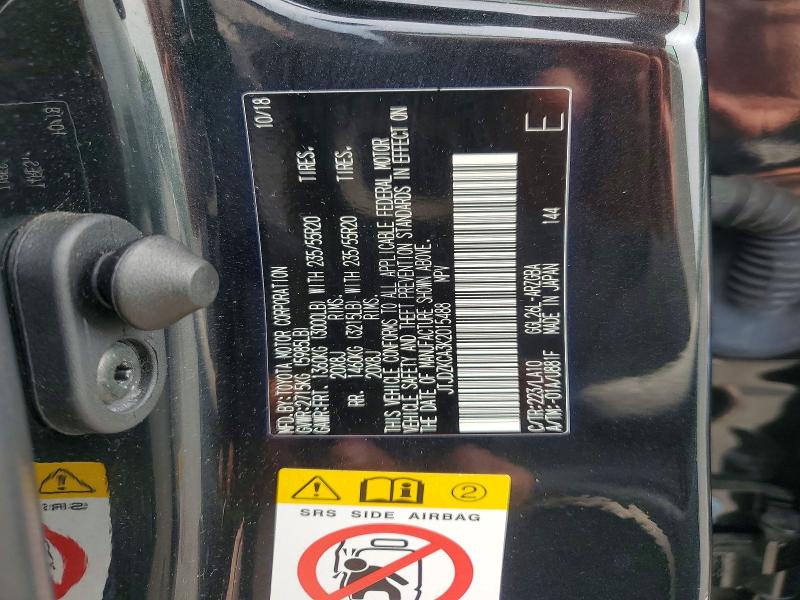 Aukcja sprzedaży 2019 Lexus Rx, vin: JTJDZKCA3K2015488, numer aukcji: 64675106