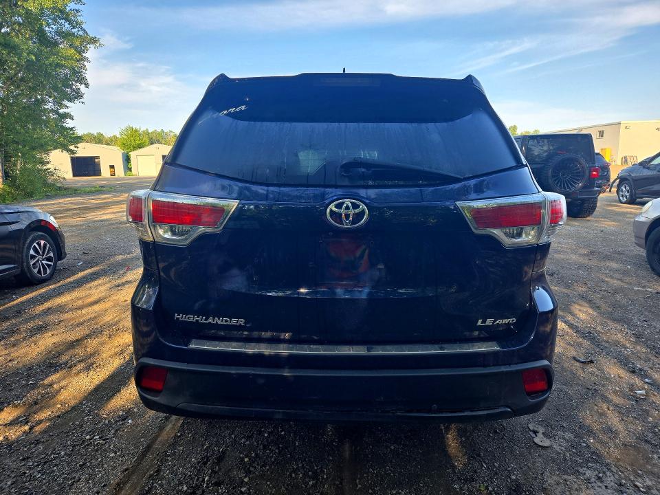 Aukcja sprzedaży 2015 Toyota Highlander, vin: 5TDBKRFH3FS084583, numer aukcji: 65097036