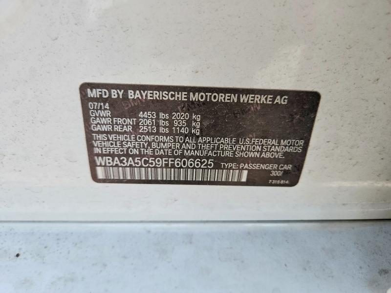 Aukcja sprzedaży 2015 Bmw 328, vin: WBA3A5C59FF606625, numer aukcji: 63618536