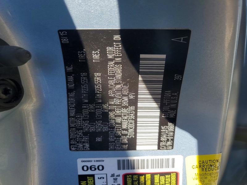 Продажа на аукционе авто 2015 Toyota Sienna, vin: 5TDYK3DCXFS643786, номер лота: 63695426