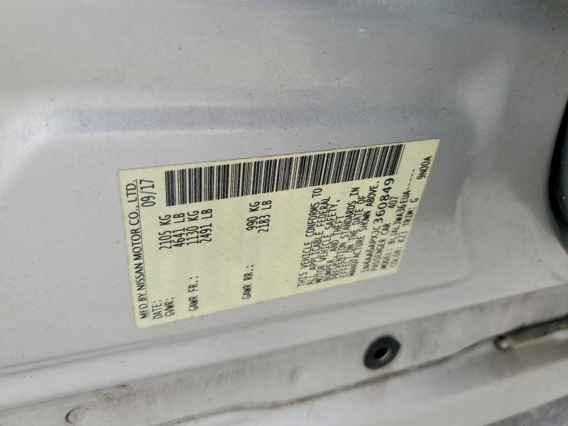Продаж на аукціоні авто 2018 Nissan Maxima, vin: 1N4AA6APXJC360849, номер лоту: 64119096