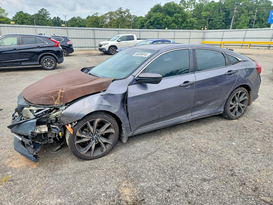 Auction sale of the 2019 Honda Civic, vin: 2HGFC2F84KH555186, lot number: 66206846