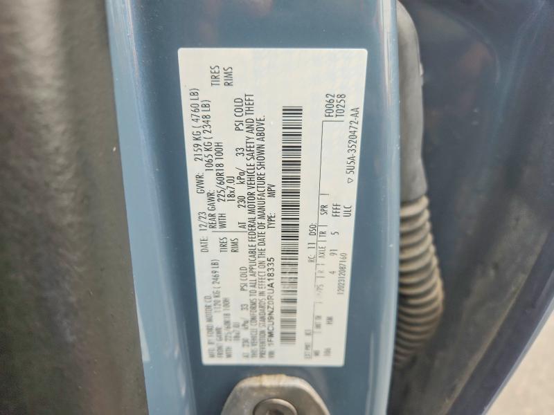 2024 Ford Escape მანქანა იყიდება აუქციონზე, vin: 1FMCU9NZ0RUA18335, აუქციონის ნომერი: 64746076