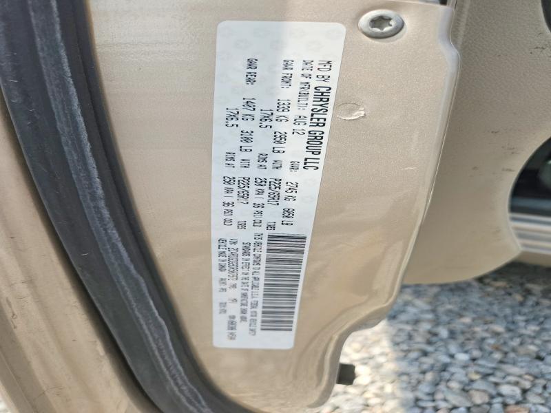 63728426 :رقم المزاد ، 2C4RDGDG9DR507972 vin ، 2013 Dodge Grand Caravan مزاد بيع