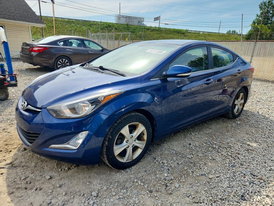 64201586 :رقم المزاد ، 5NPDH4AE8GH691190 vin ، 2016 Hyundai Elantra مزاد بيع