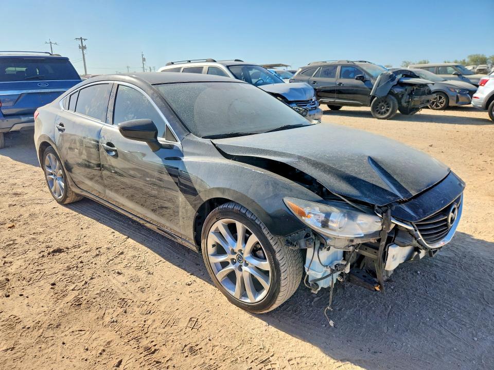 2016 Mazda 6 მანქანა იყიდება აუქციონზე, vin: JM1GJ1V59G1435075, აუქციონის ნომერი: 66529186