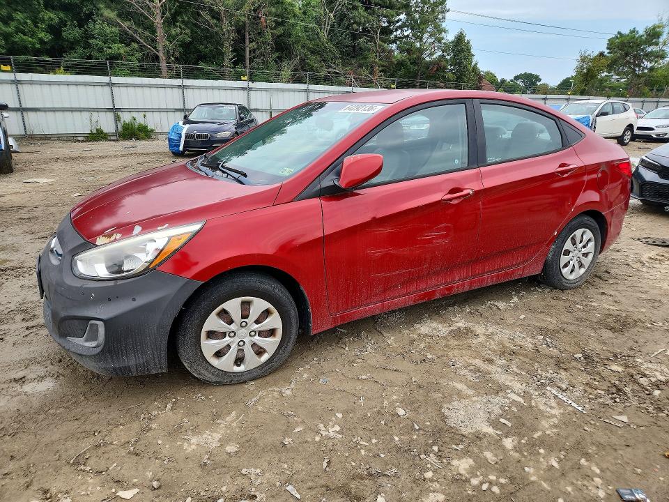 64292136 :رقم المزاد ، KMHCT4AE1HU376793 vin ، 2017 Hyundai Accent مزاد بيع