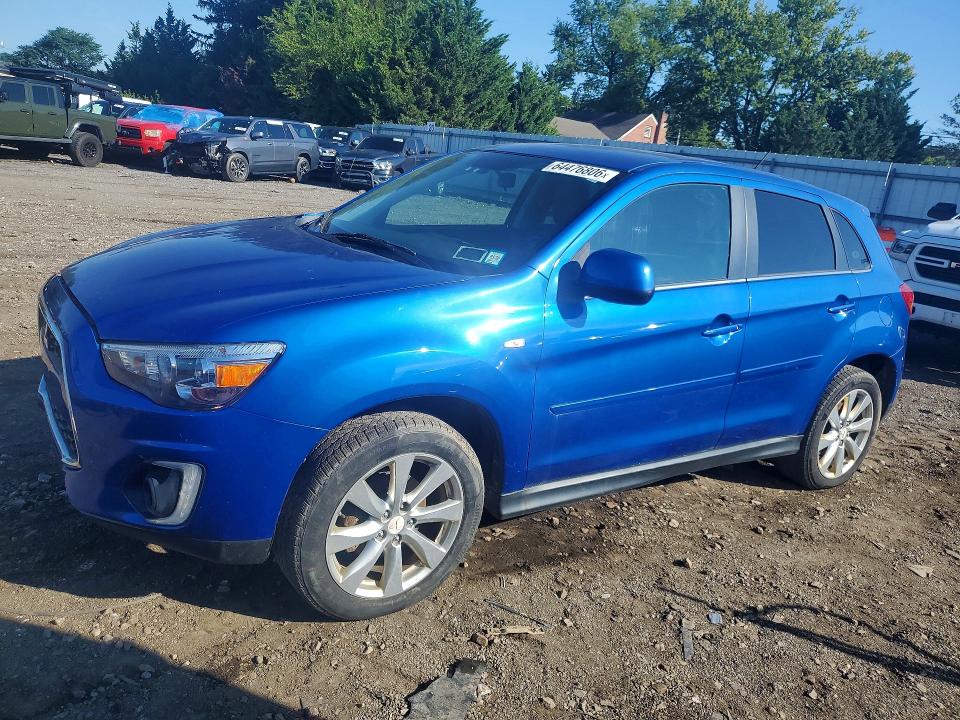 2015 Mitsubishi Outlander Sport მანქანა იყიდება აუქციონზე, vin: 4A4AR4AUXFE056647, აუქციონის ნომერი: 64476806