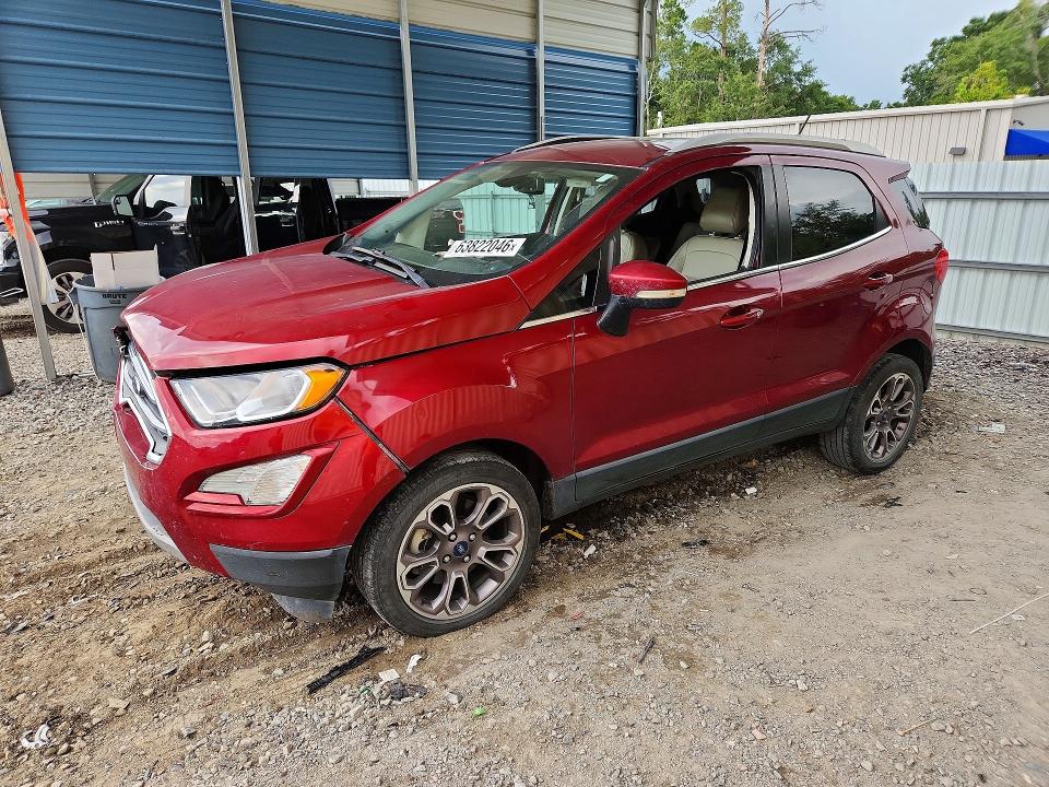 63822046 :رقم المزاد ، MAJ3S2KE3MC455303 vin ، 2021 Ford Ecosport مزاد بيع