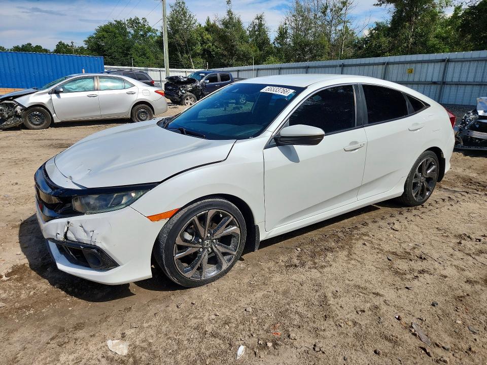 Продаж на аукціоні авто 2021 Honda Civic, vin: 19XFC2F89ME003924, номер лоту: 66533766