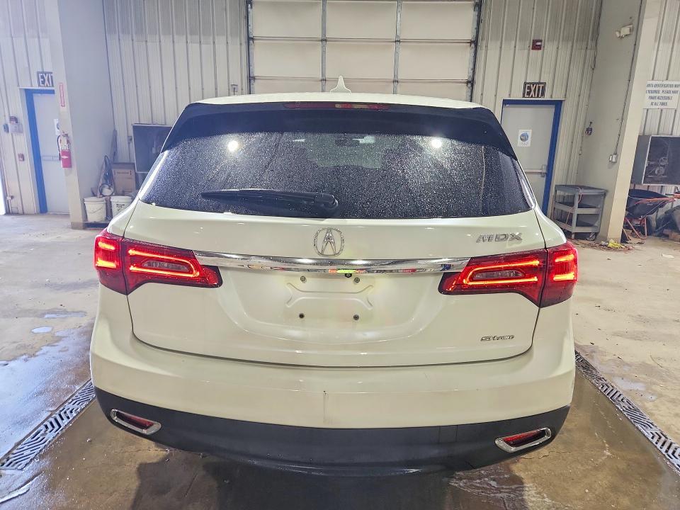 2016 Acura Mdx მანქანა იყიდება აუქციონზე, vin: 5FRYD4H46GB024268, აუქციონის ნომერი: 65732866