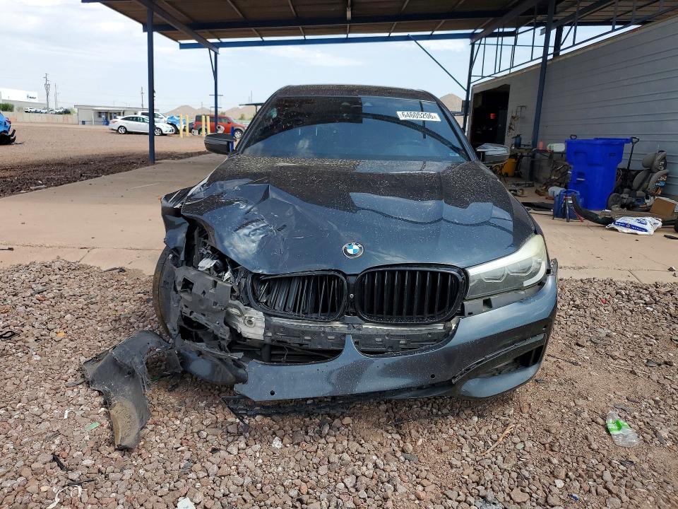 64605206 :رقم المزاد ، WBA7E2C55HG739982 vin ، 2017 Bmw 740 مزاد بيع