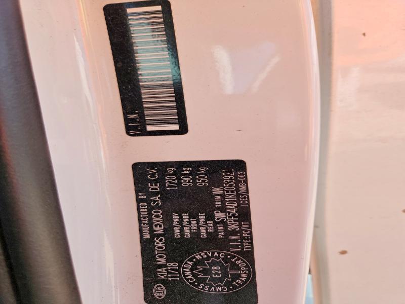 2019 Kia Forte მანქანა იყიდება აუქციონზე, vin: 3KPF54AD1KE053921, აუქციონის ნომერი: 66221826