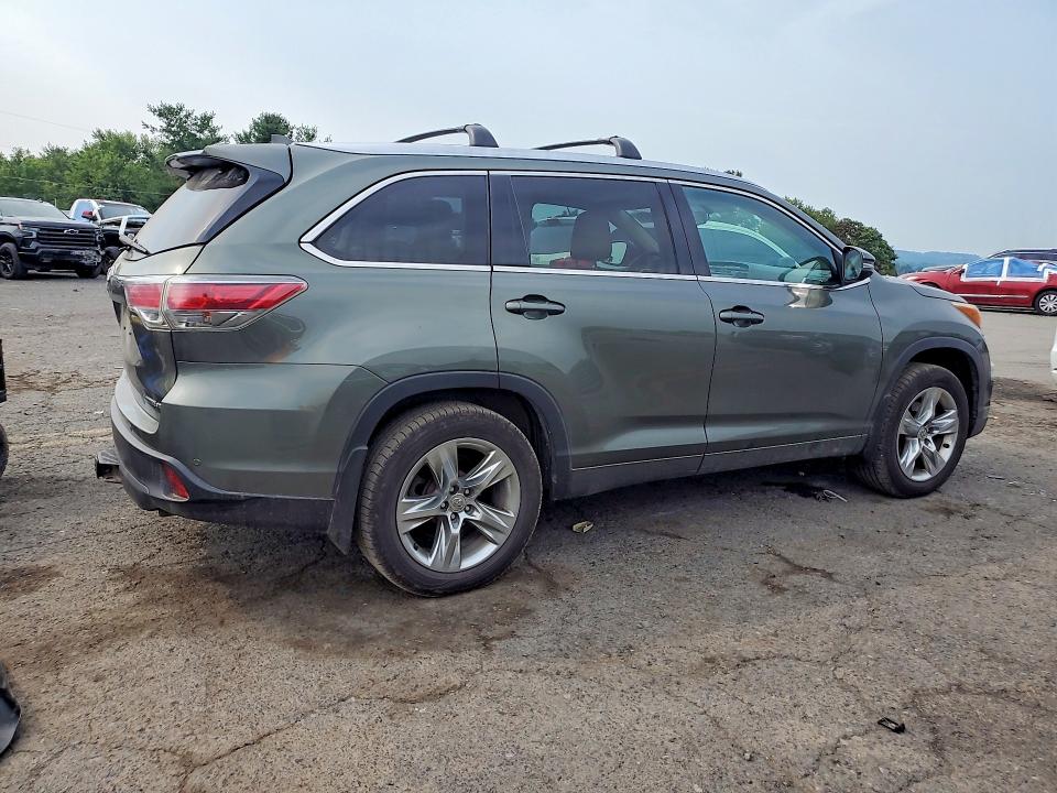 2014 Toyota Highlander მანქანა იყიდება აუქციონზე, vin: 5TDDKRFH5ES035344, აუქციონის ნომერი: 65010376