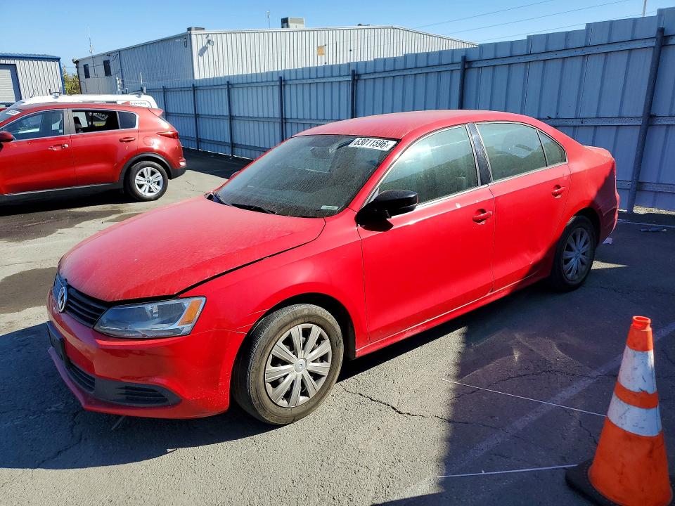 Auction sale of the 2012 Volkswagen Jetta, vin: 3VW1K7AJ7CM364980, lot number: 63011596