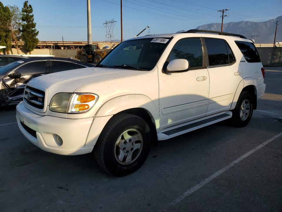 2002 Toyota Sequoia მანქანა იყიდება აუქციონზე, vin: 5TDZT38A92S086857, აუქციონის ნომერი: 63911886