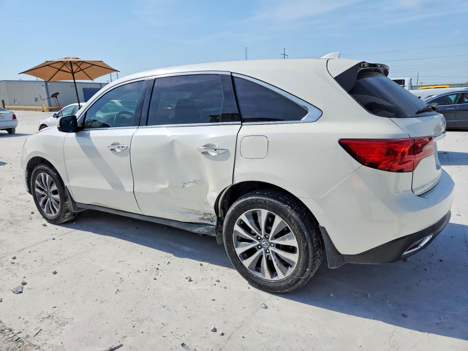 Продажа на аукционе авто 2016 Acura Mdx, vin: 5FRYD4H61GB038192, номер лота: 64401536