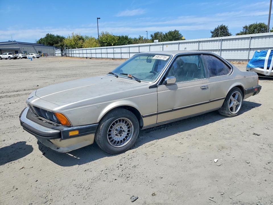 64672716 :رقم المزاد ، WBAEC8400F0610427 vin ، 1985 Bmw 635 مزاد بيع