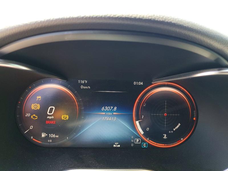 2020 Mercedes-benz Glc მანქანა იყიდება აუქციონზე, vin: W1N0G8DB8LF834842, აუქციონის ნომერი: 65397776