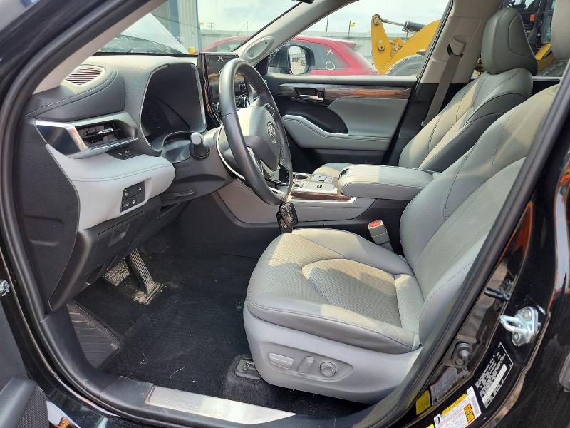 64333436 :رقم المزاد ، 5TDXBRCH2PS573326 vin ، 2023 Toyota Highlander Hybrid مزاد بيع