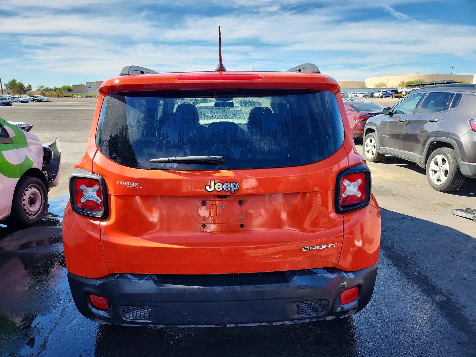 Продаж на аукціоні авто 2017 Jeep Renegade, vin: ZACCJAAB9HPF32210, номер лоту: 65507936