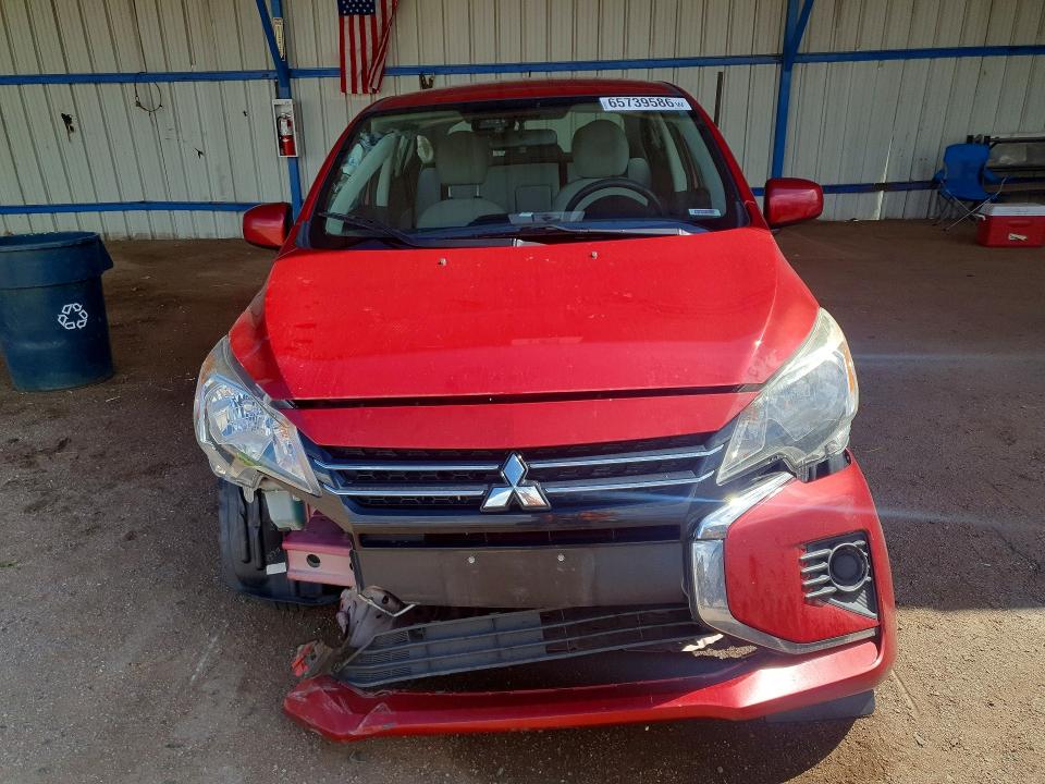 2021 Mitsubishi Mirage მანქანა იყიდება აუქციონზე, vin: ML32FUFJ6MHF01115, აუქციონის ნომერი: 65739586